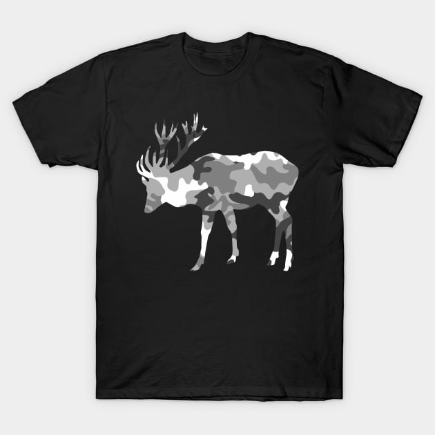 Classic Urban Stag T-Shirt by hiwez